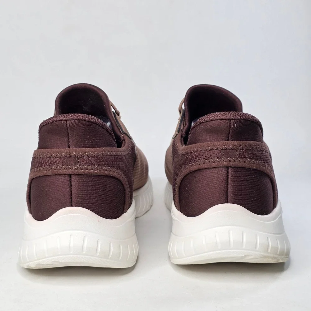 Skechers BOBS Sport Squad Chaos Sneakers Men's 11 Chocolate Brown Slip-Ins Shoes